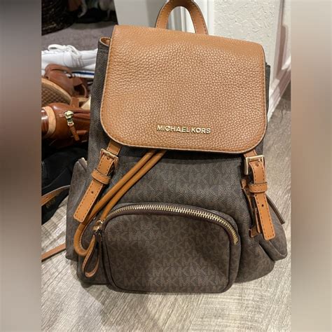 abbey large logo backpack michael kors|Abbey Large Logo Backpack .